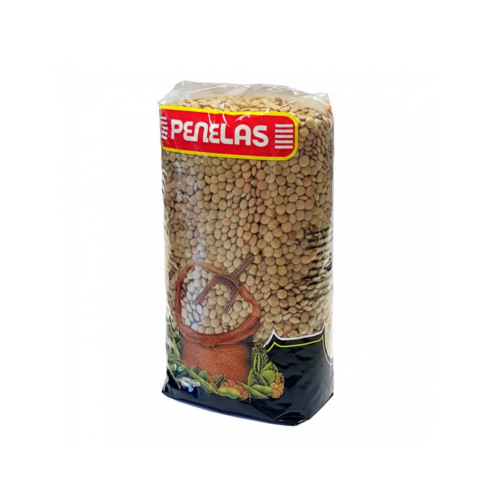 Lenteja pardina Penelas (1 kg \ 2.2 lb) - Imagen 1