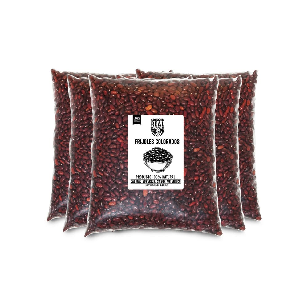 Frijoles colorados Cosecha Real (5 x 2.26 kg / 5 lb) - Imagen 1