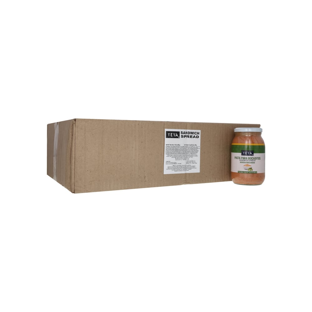 Pasta para bocaditos YEYA (24 x 420 g / 14.8 oz) - Imagen 1