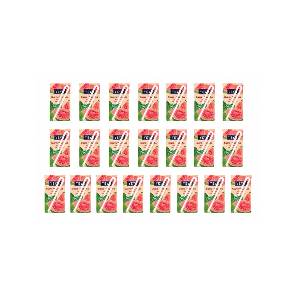 Jugo de frutas sabor guayaba YEYA (22 x 125 ml / 4.2 oz) - Imagen 1