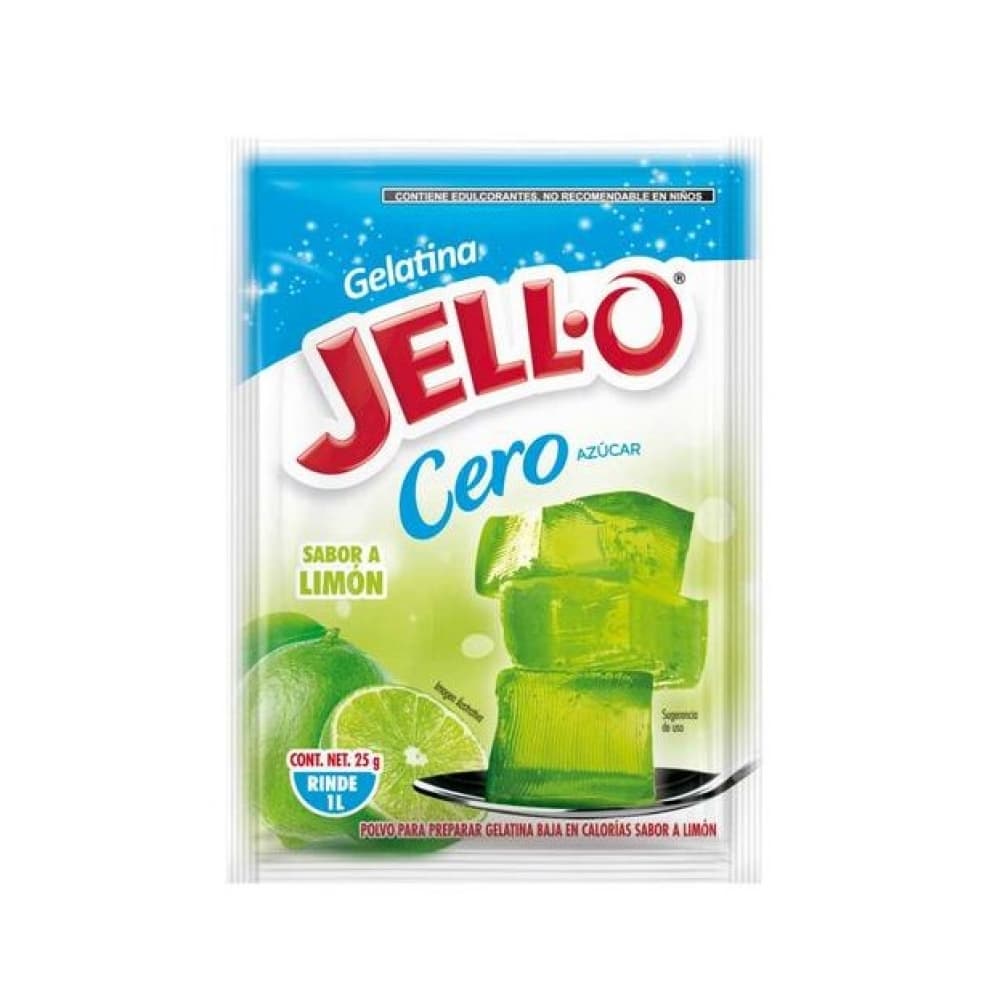 Gelatina sabor limón cero azúcar Jell-O (25 g) - Imagen 1