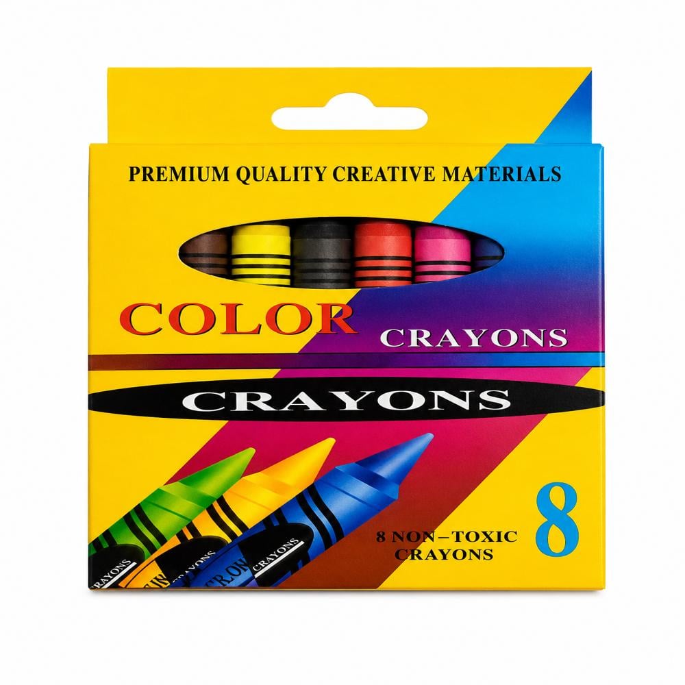 Crayolas para colorear Crayons (8 U) - Imagen 1