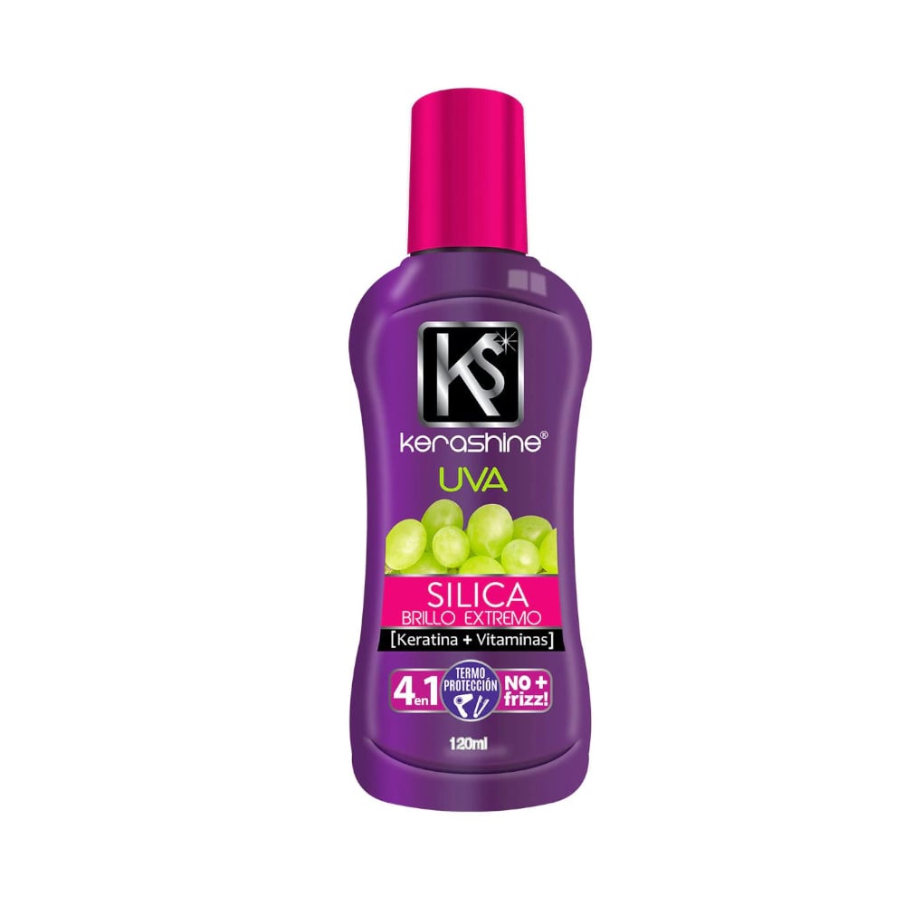 Silica nutritiva con óleo de uva y pro-keratina Kerashine (120 ml / 4.05 oz. fl.) - Imagen 1