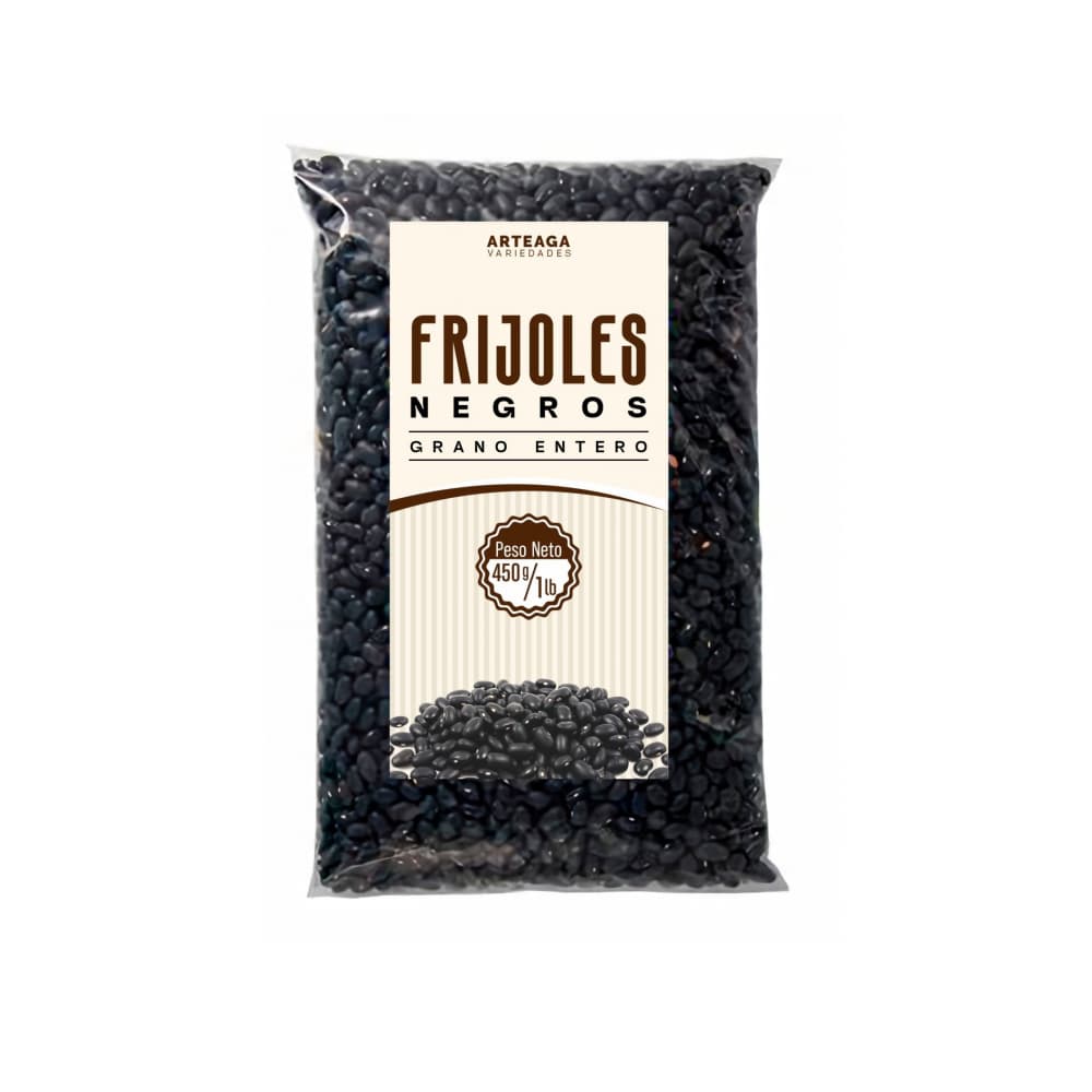 Frijoles negros grano entero Arteaga variedades (454 g / 1 lb) - Imagen 1