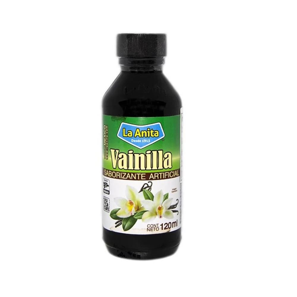 Saborizante artificial vainilla La Anita (120 ml / 4.06 fl oz) - Imagen 1