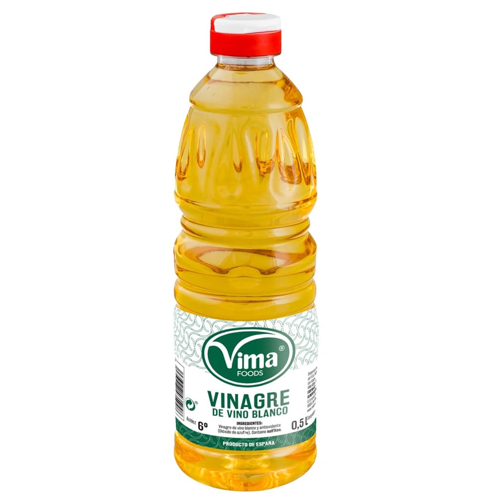 Vinagre de vino blanco Vima Foods (500 ml) - Imagen 1