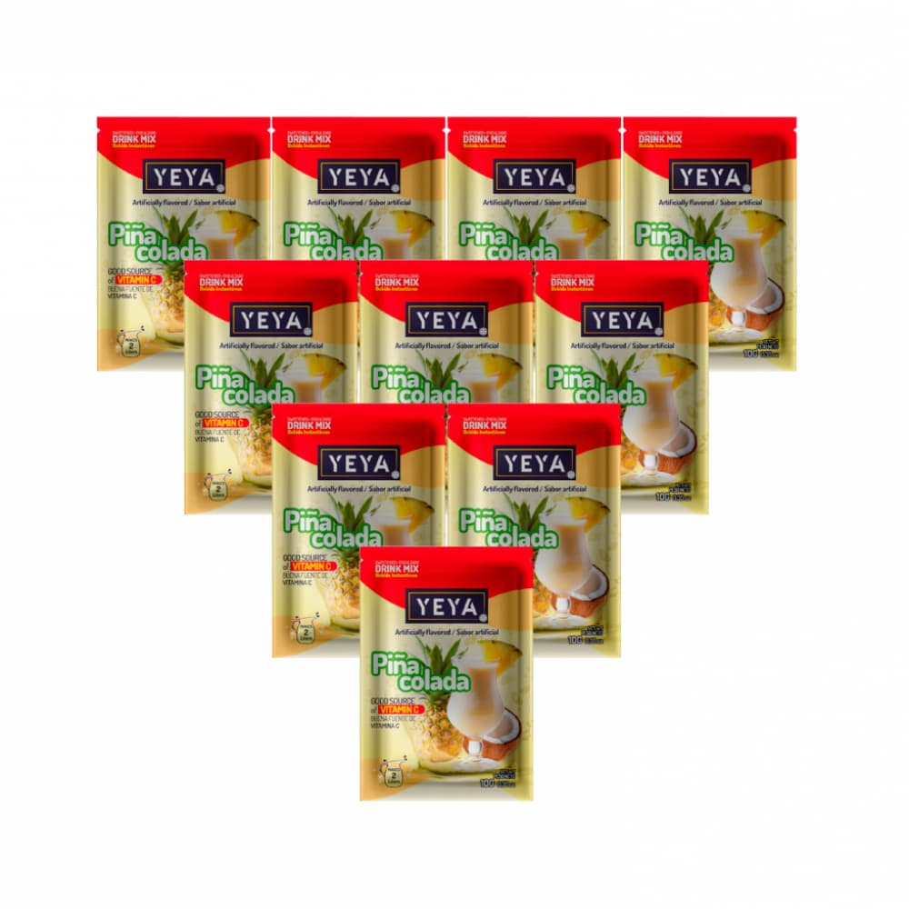 Refresco instantáneo sabor piña colada Yeya (10 x 10 g) - Imagen 1