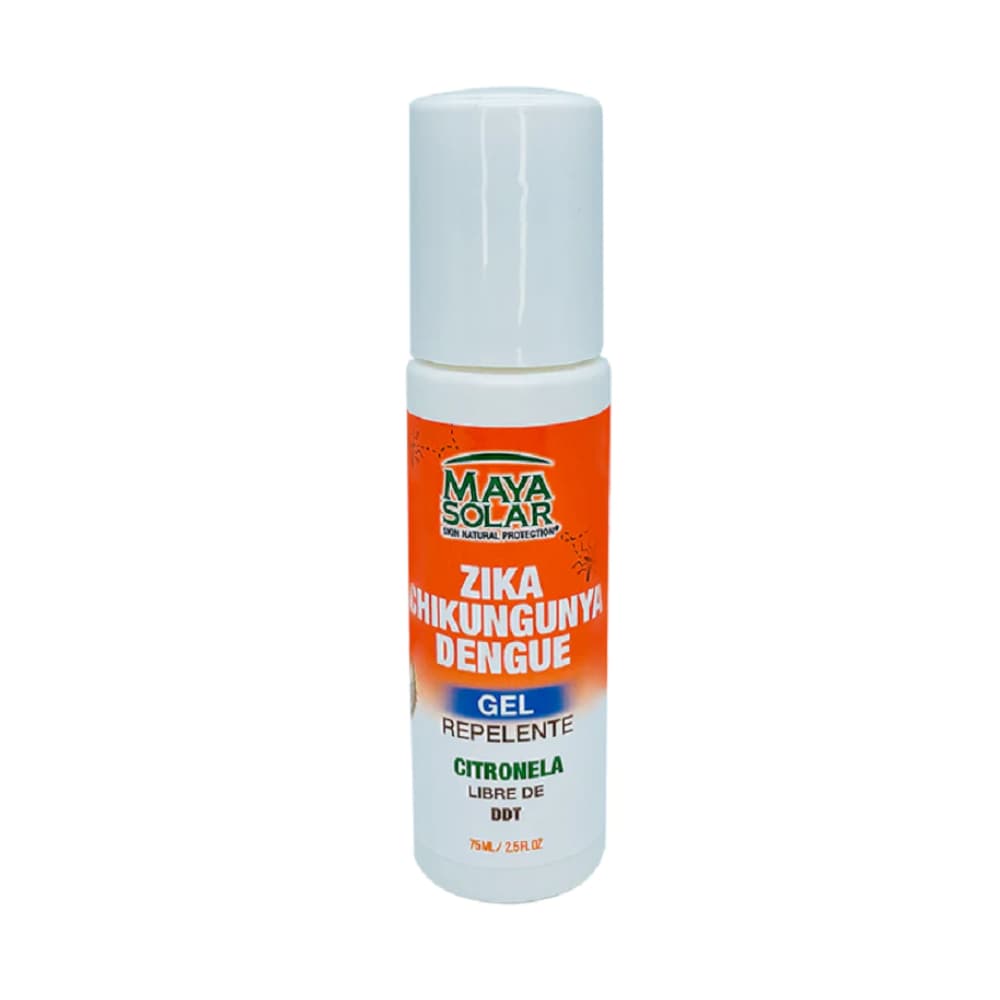 Repelente de mosquito en gel con citronela Maya Solar (75 ml) - Imagen 1