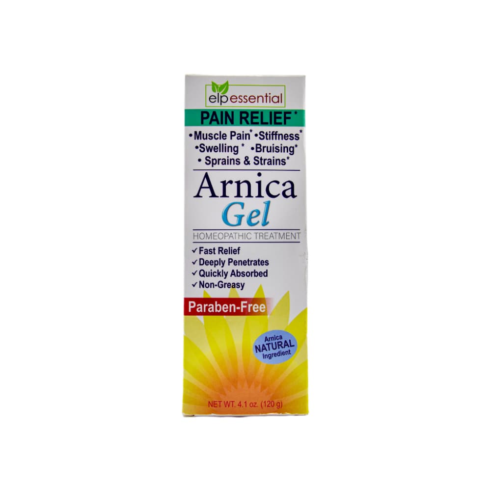 Gel de Árnica tratamiento homeopático Elp essential (120 g / 4,1 oz) - Imagen 1