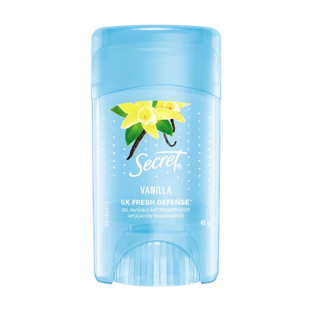 Desodorante en gel antitranspirante Vainilla Secret (45 g / 1.58 oz) - Imagen 1