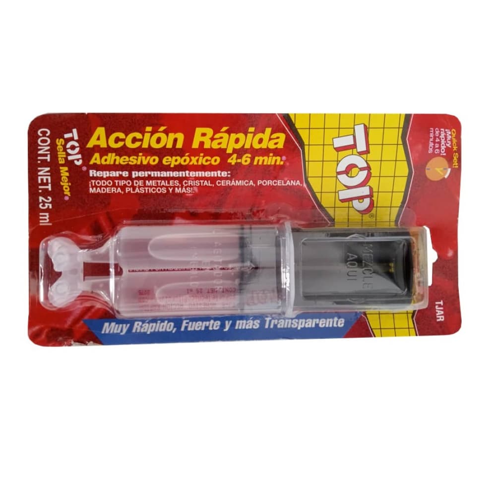 Pegamento adhesivo epóxido transparente Top (25 ml) - Imagen 1