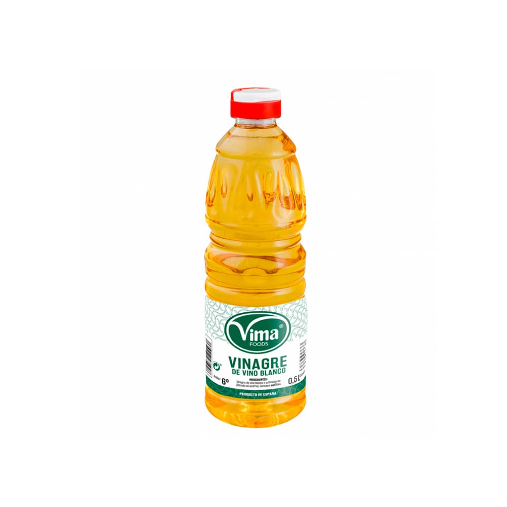 Vinagre de vino blanco Vima Foods (500 ml) - Imagen 1