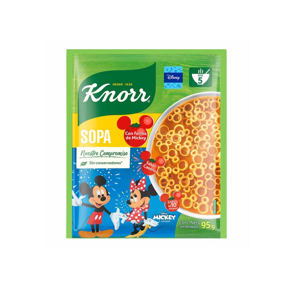 Sopa sabor casero Mickey Knorr (95 g / 3.35 oz) - Imagen 1