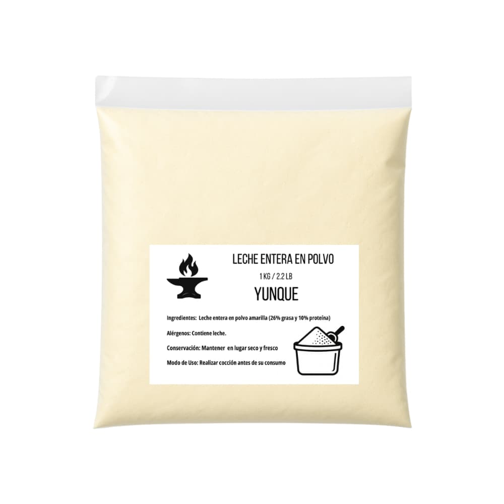 Leche entera en polvo Yunque (1 kg / 2.2 lb) - Imagen 1