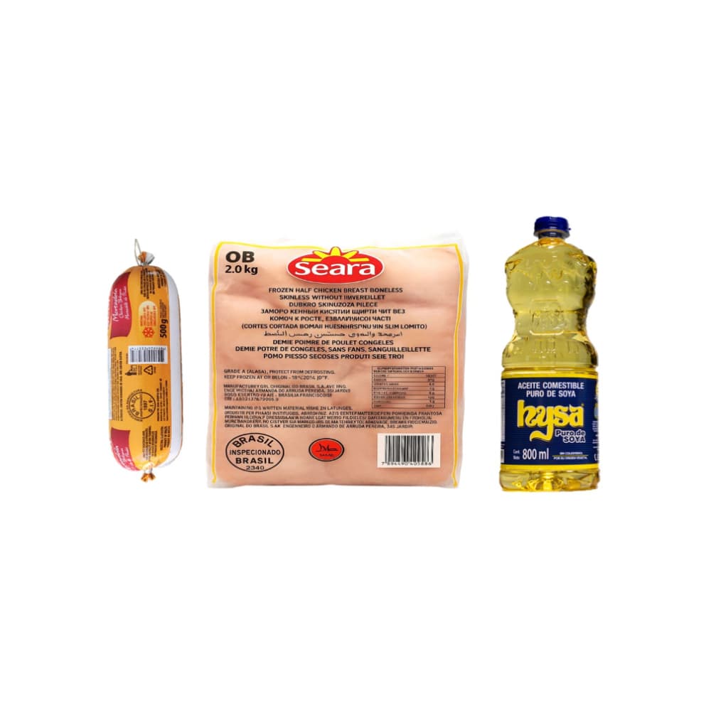 Combo mixto (pechuga + aceite + embutido) - Imagen 1