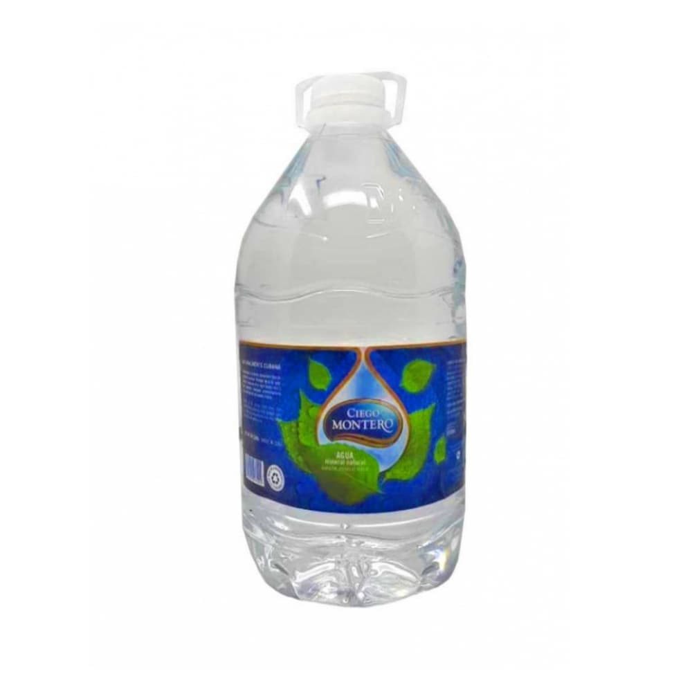 Agua mineral natural Ciego Montero (5000 ml) - Imagen 1