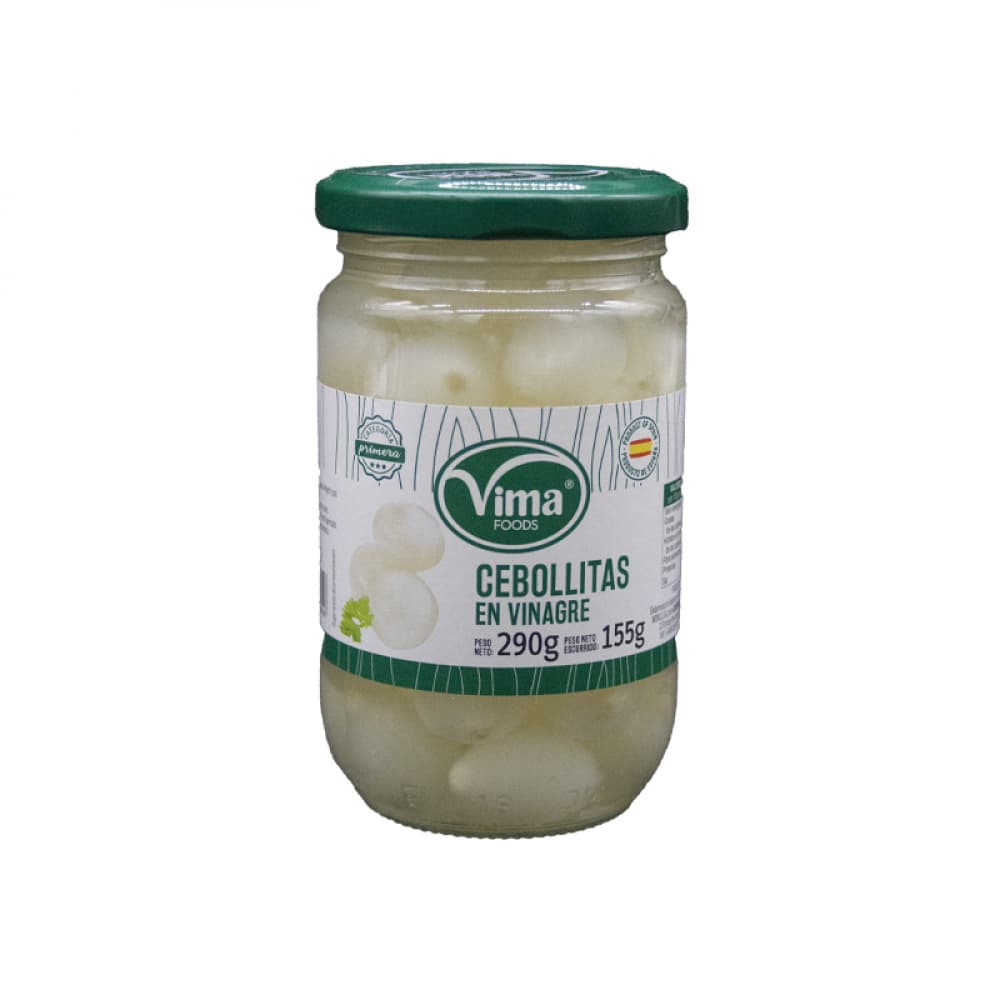 Cebollitas en vinagre Vima Foods (290 g / 10.22 oz) - Imagen 1
