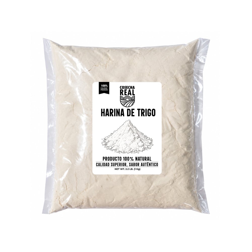Harina de trigo Cosecha Real (1 kg / 2.2 lb) - Imagen 1