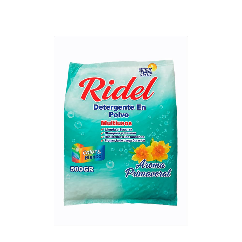Detergente aroma primaveral Ridel (500 g / 1.1 lb) - Imagen 1