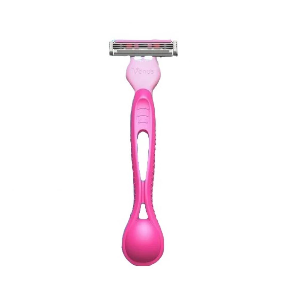 Maquinilla de afeitar desechable rosada Gillette Venus Suave - Imagen 1