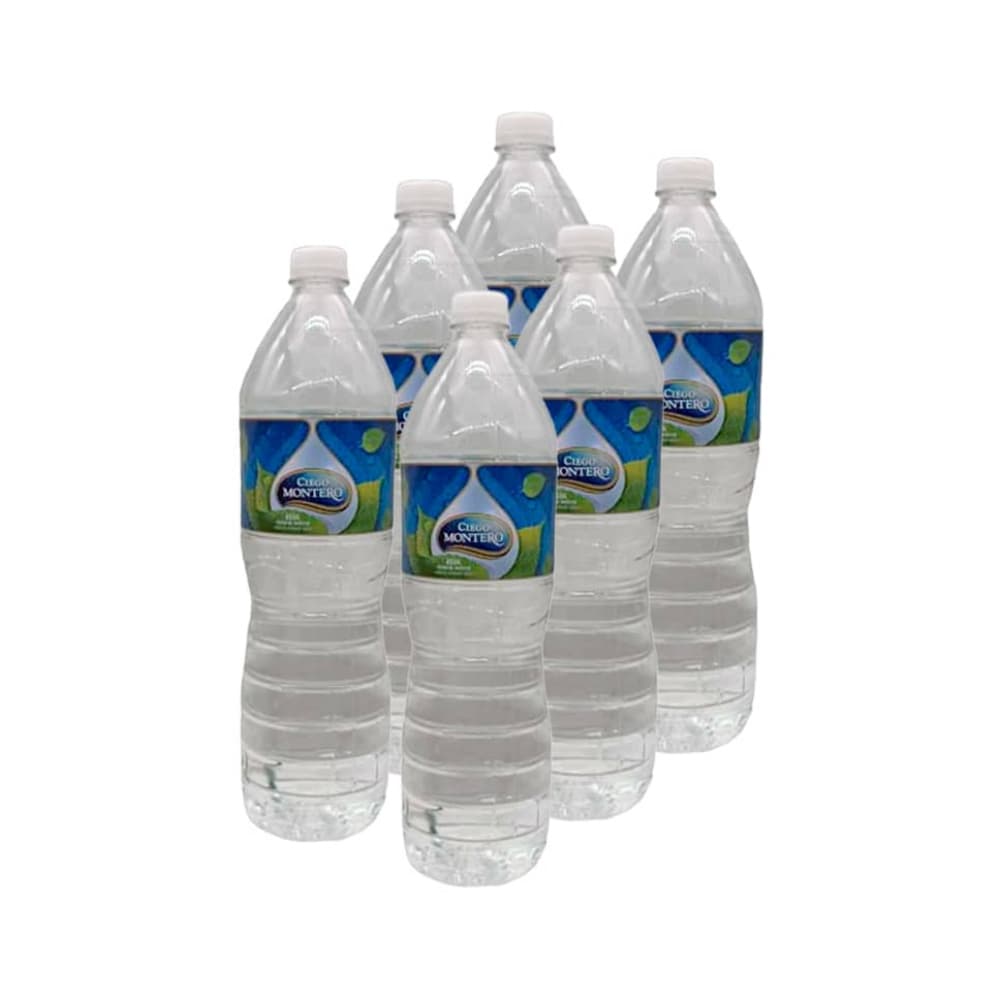 Agua mineral natural Ciego Montero (6 x 1500 ml) - Imagen 1