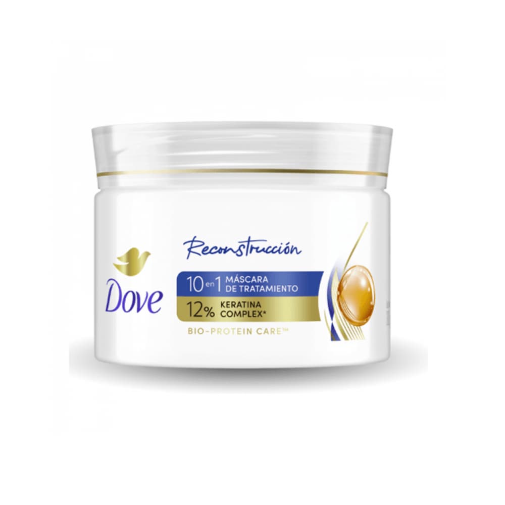 Máscara de tratamiento 10 en 1 Reconstrucción Completa Dove (300 g / 10.58 oz) - Imagen 1