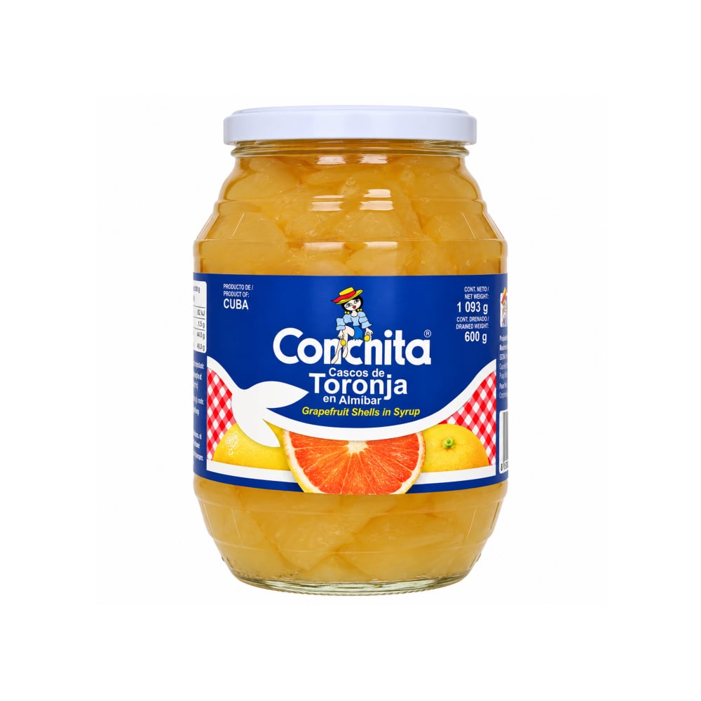 Cascos de toronja en almíbar Conchita (1.09 kg / 2.41 lb) - Imagen 1