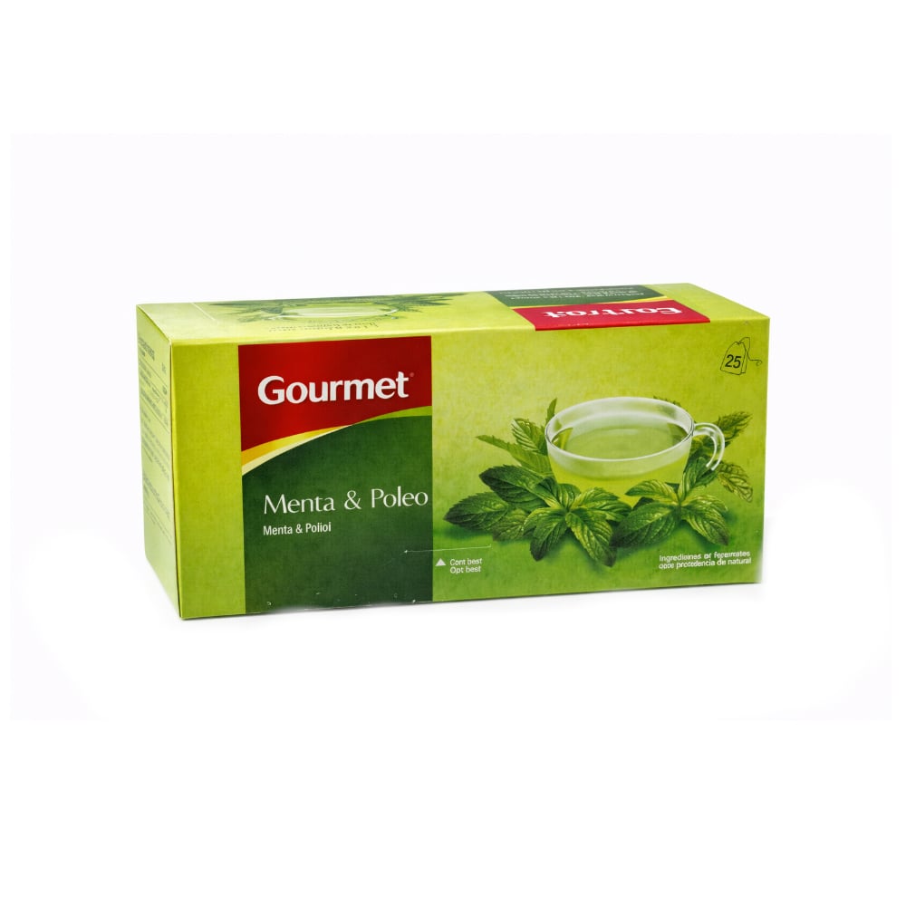 Té de menta y poleo Gourmet (25 x 1.5 g) - Imagen 1