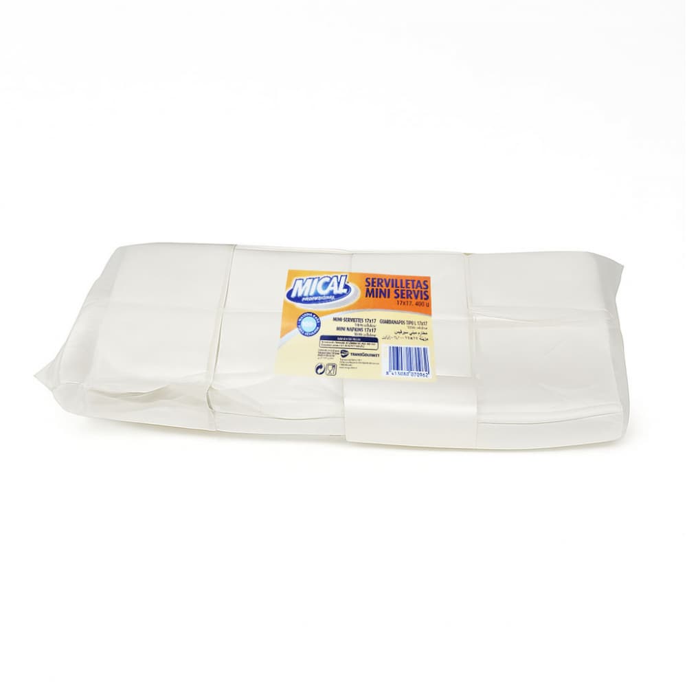 Mini servilletas Mical (400 U) - Imagen 1