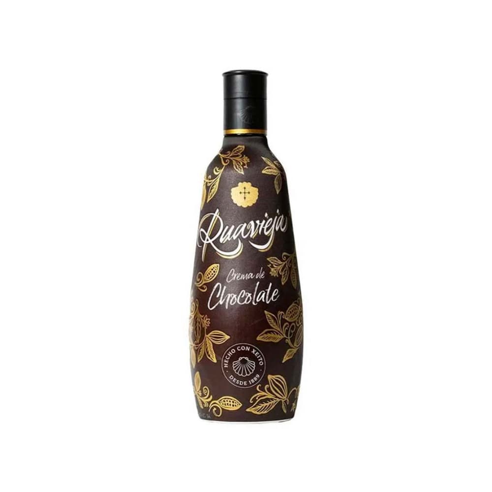 Crema de chocolate 17 % vol Ruavieja (700 ml) - Imagen 1