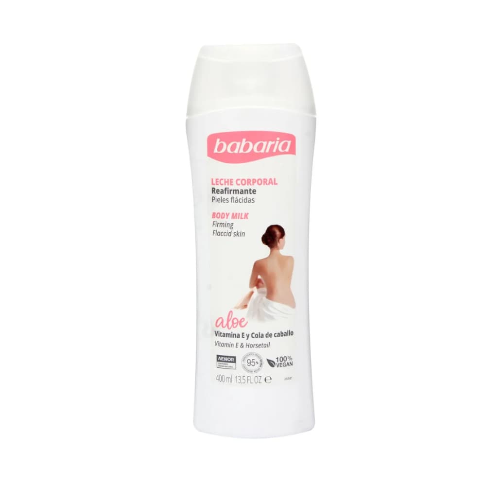 Leche corporal reafirmante Babaria (400 ml) - Imagen 1