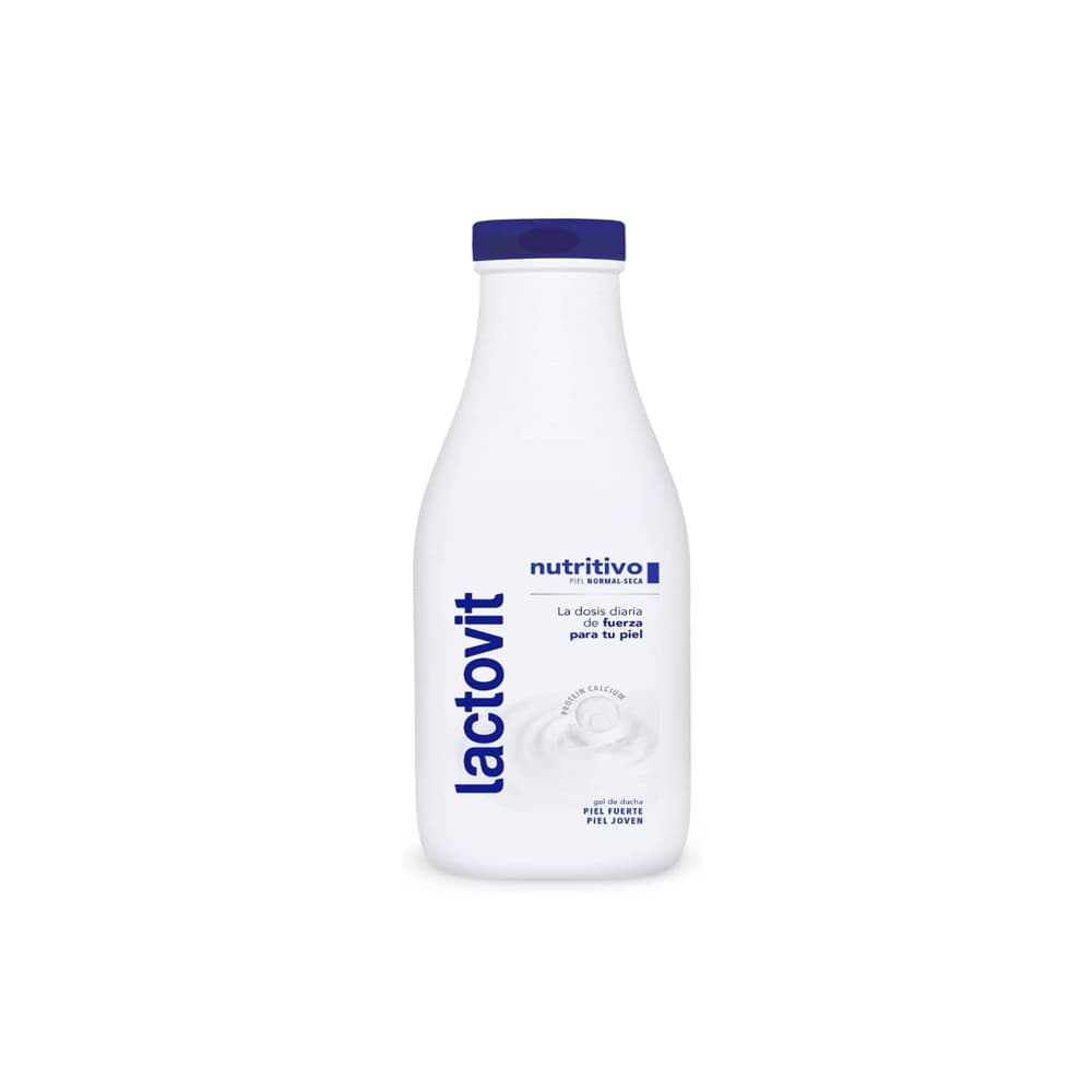 Gel de baño nutritivo de leche Lactovit (600 ml) - Imagen 1