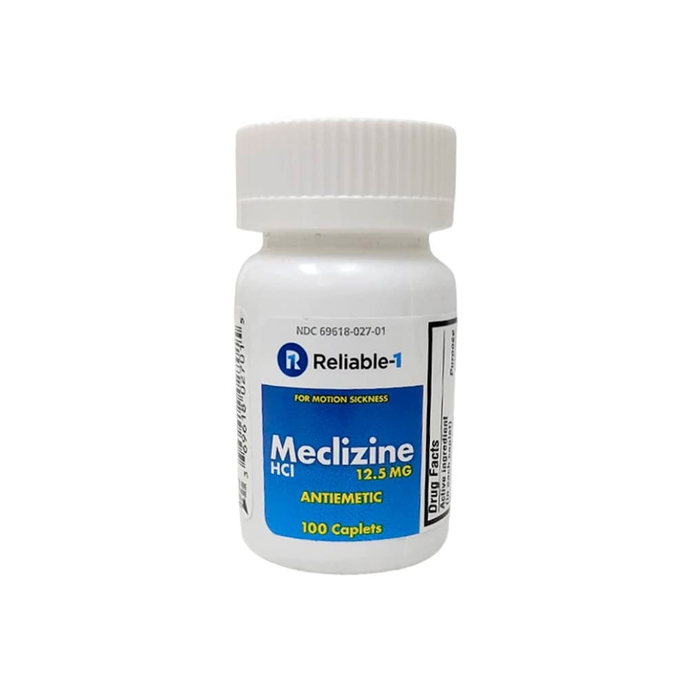 Clorhidrato de meclizina 12.5 mg (100 comprimidos) - Imagen 1