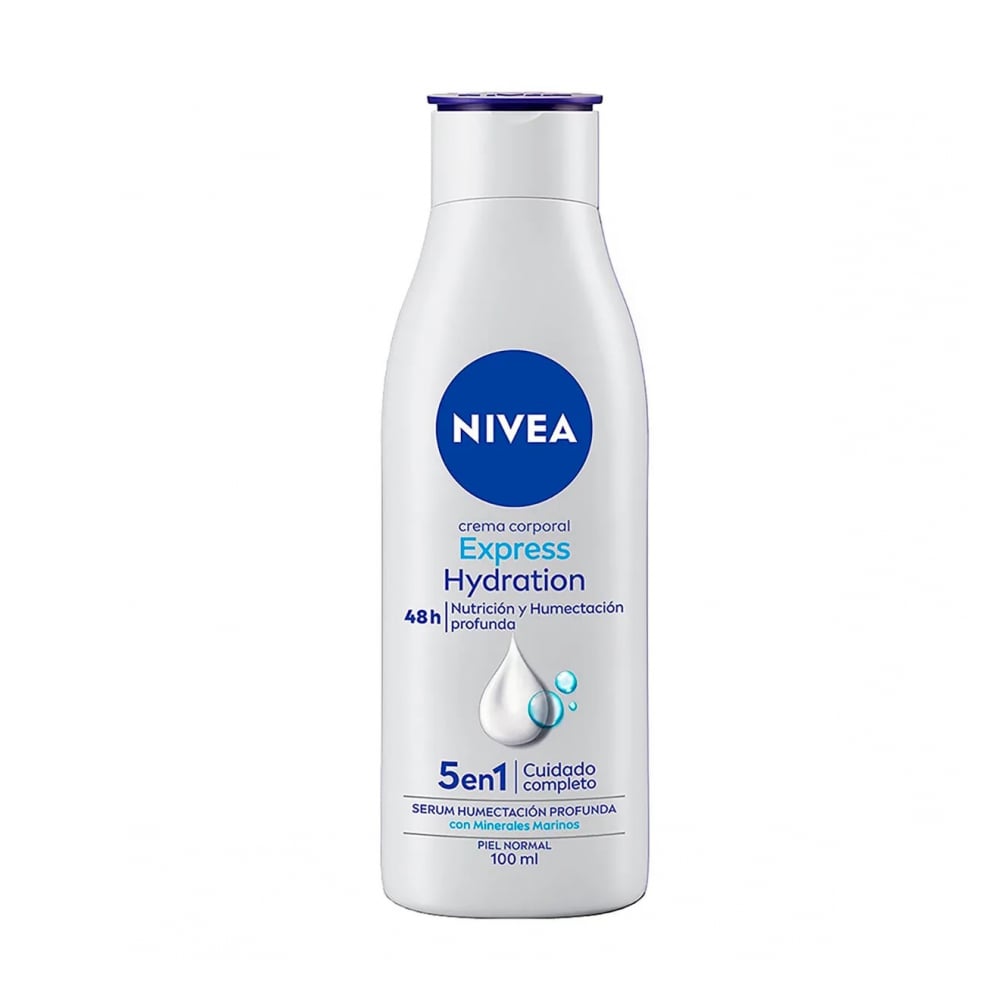 Crema corporal hidratante express Nivea (100 ml) - Imagen 1