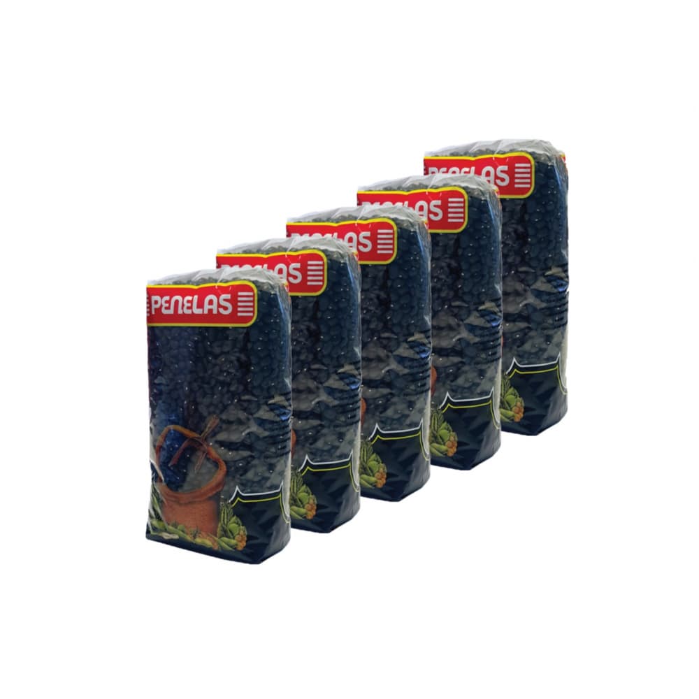 Frijol negro (5 x 500 g / 1.10 lb) - Imagen 1
