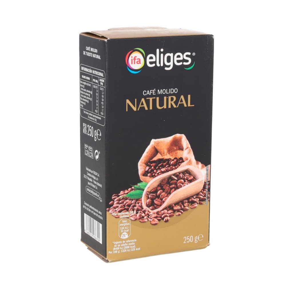 Café molido natural IFA Eliges (250 g / 8.82 oz) - Imagen 1