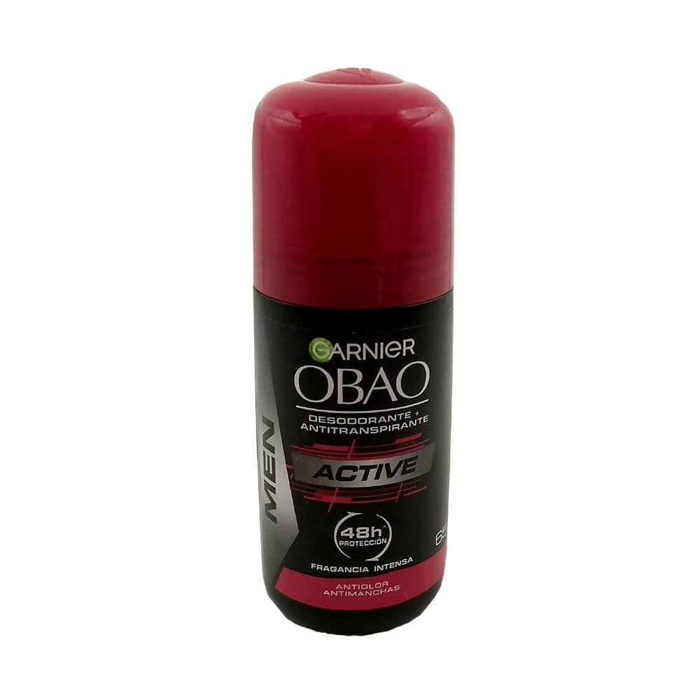 Desodorante antitranspirante de hombre active Obao (65 g / 2.3 oz) - Imagen 1