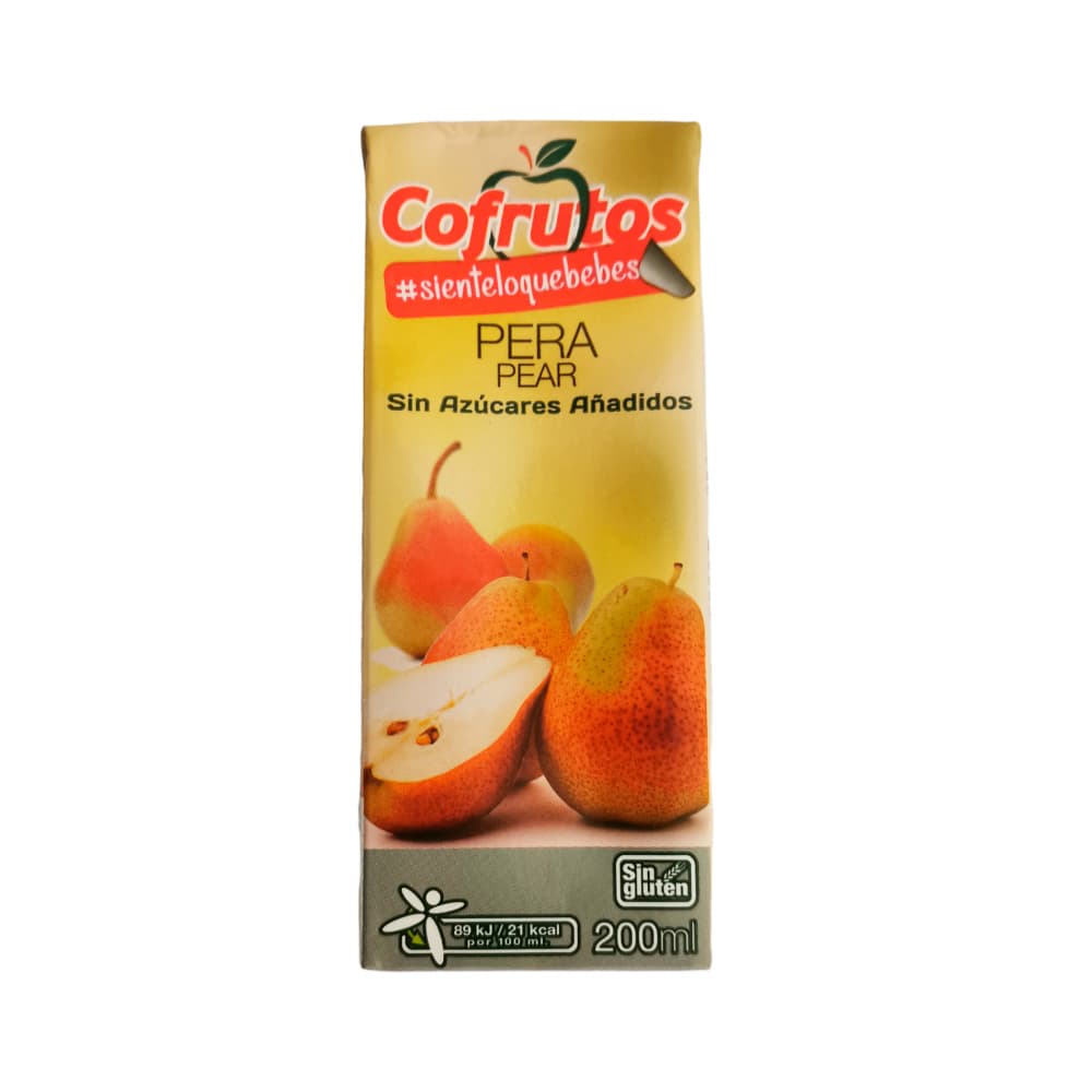 Nectar de pera Cofrutos (200 ml) - Imagen 1