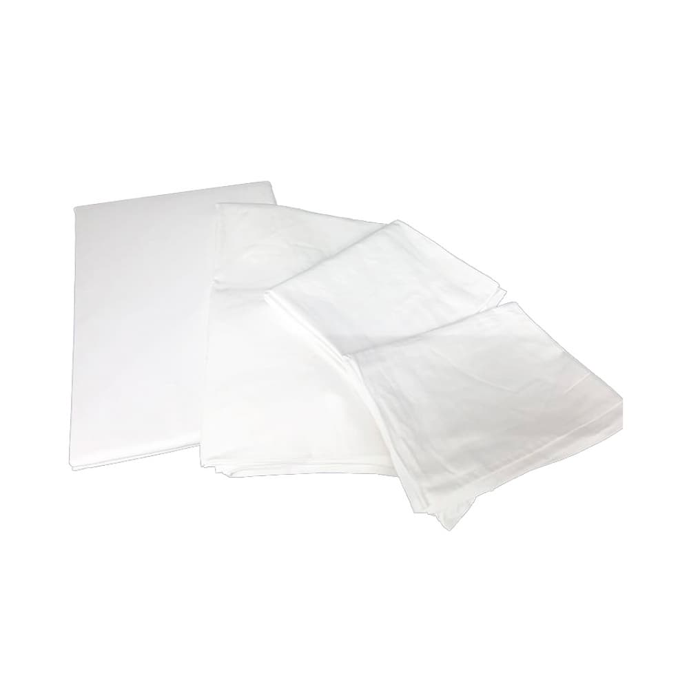 Juego de sábanas blanco de matrimonio Yara (4 piezas) - Imagen 1