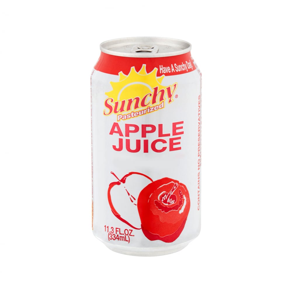 Jugo de manzana Sunchy (334 ml / 11.3 oz fl) - Imagen 1