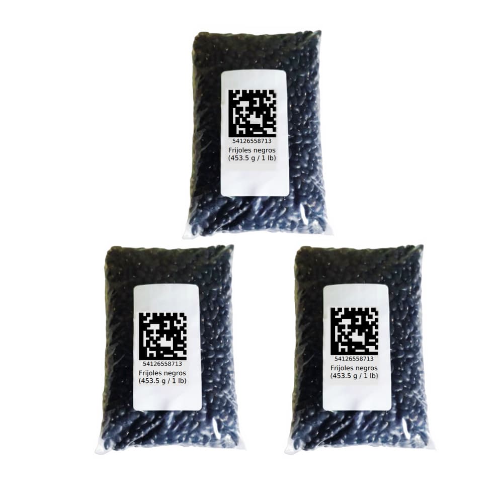 Combo de frijoles negros (3 x 453.5 g / 1 lb) - Imagen 1