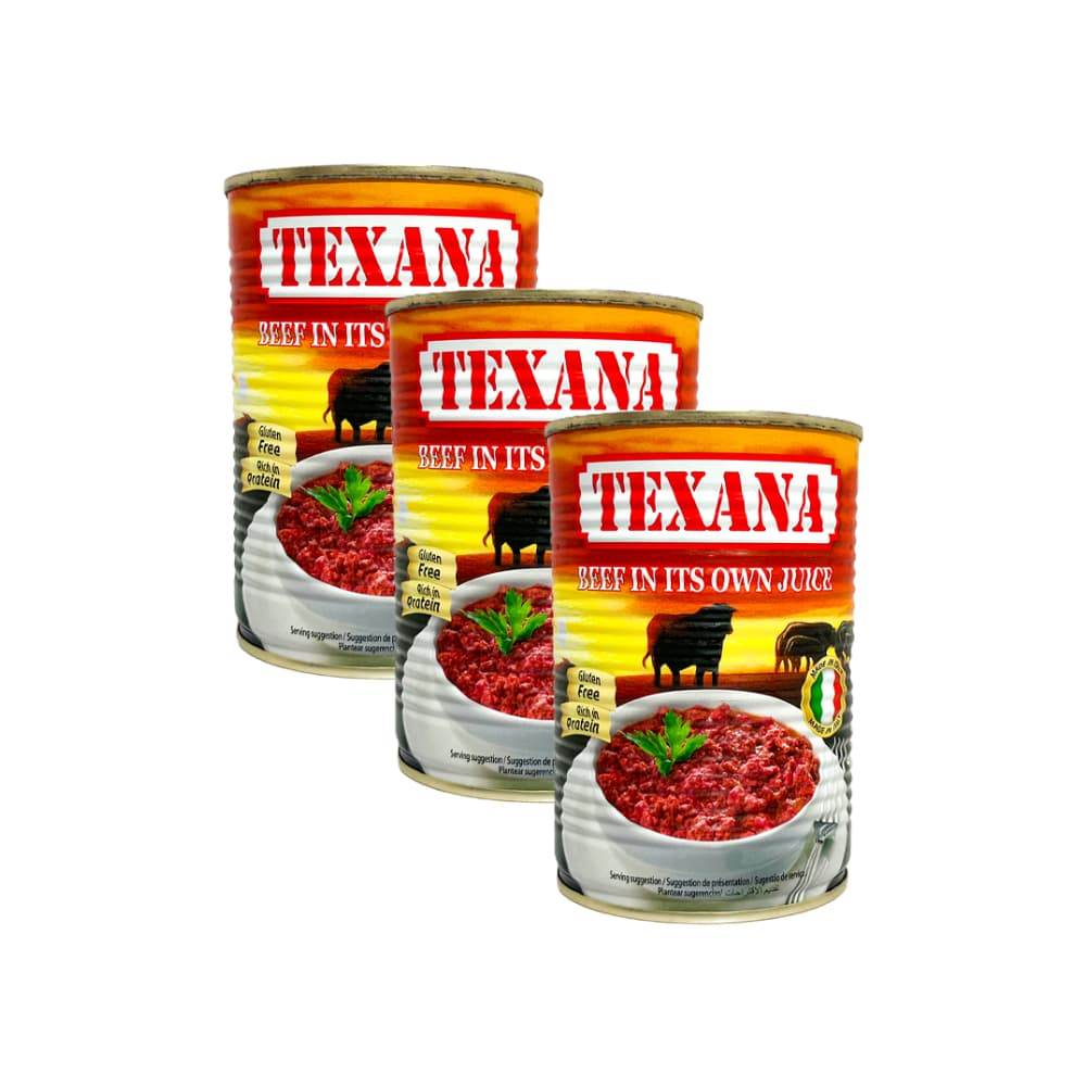Carne de res enlatada (3 x 400 g / 14.12 oz) - Imagen 1