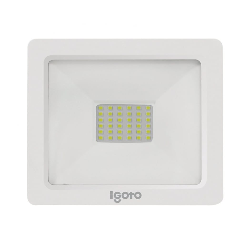 Reflector blanco LED 30 W Igoto REF3030 - Imagen 1