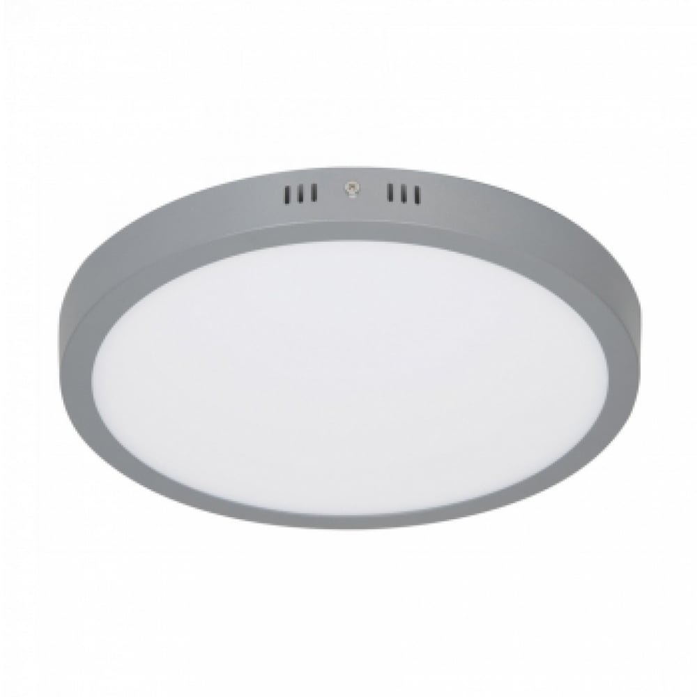 Luminario redondo gris LED 24 W Volteck PLA-217L - Imagen 1