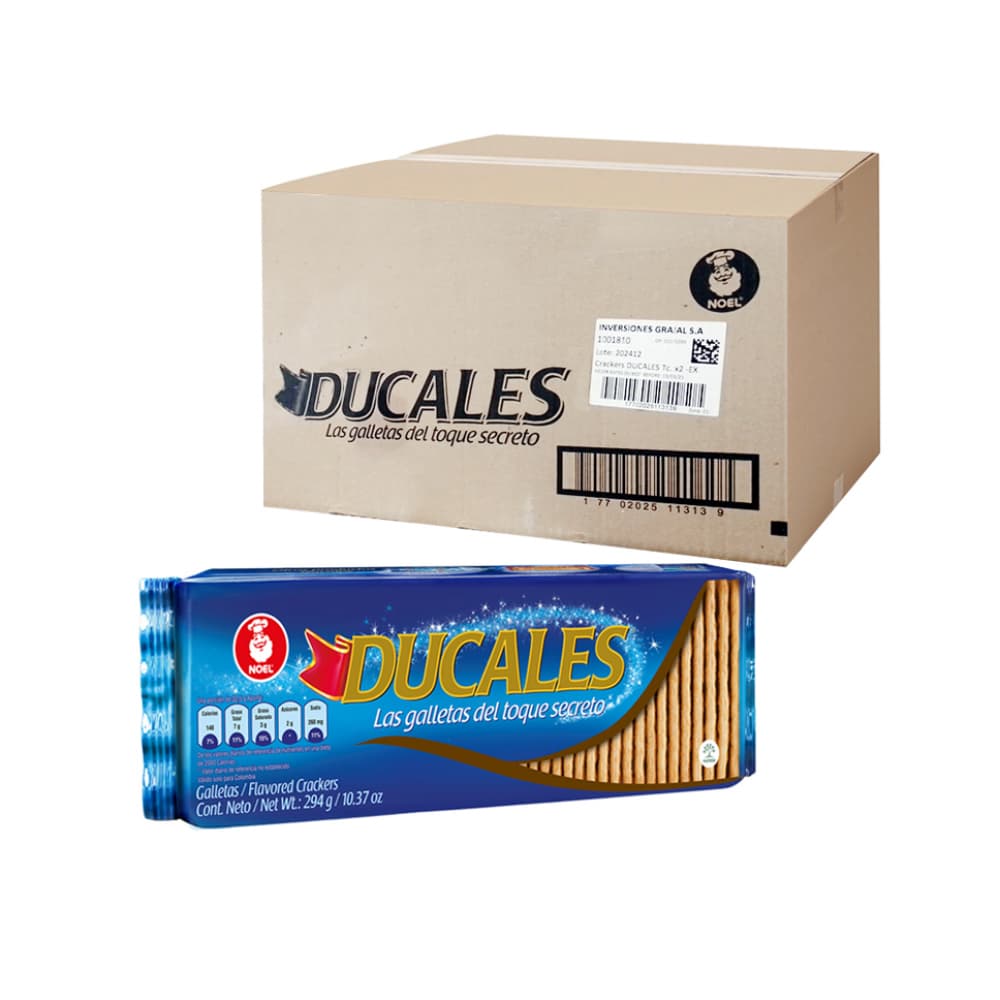 Galletas saladas Ducales Noel (24 x 294 g / 10.37 oz) - Imagen 1