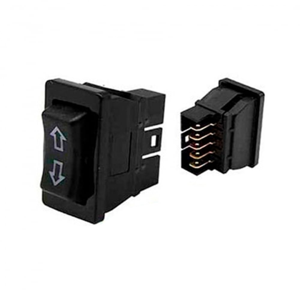 Botonera interruptor con conector para sistema elevalunas-ventanas eléctricas - Imagen 1