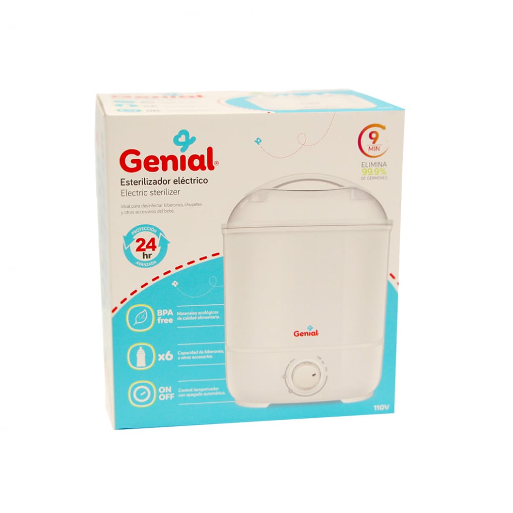 Esterilizador eléctrico de biberones Genial GN-ESS-15 - Imagen 1