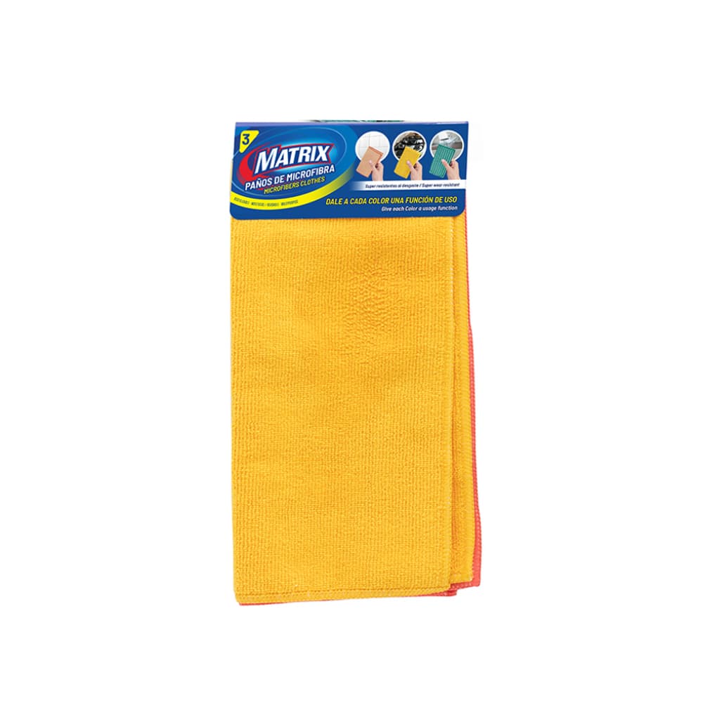 Toallas de microfibra Matrix (3 U) - Imagen 1