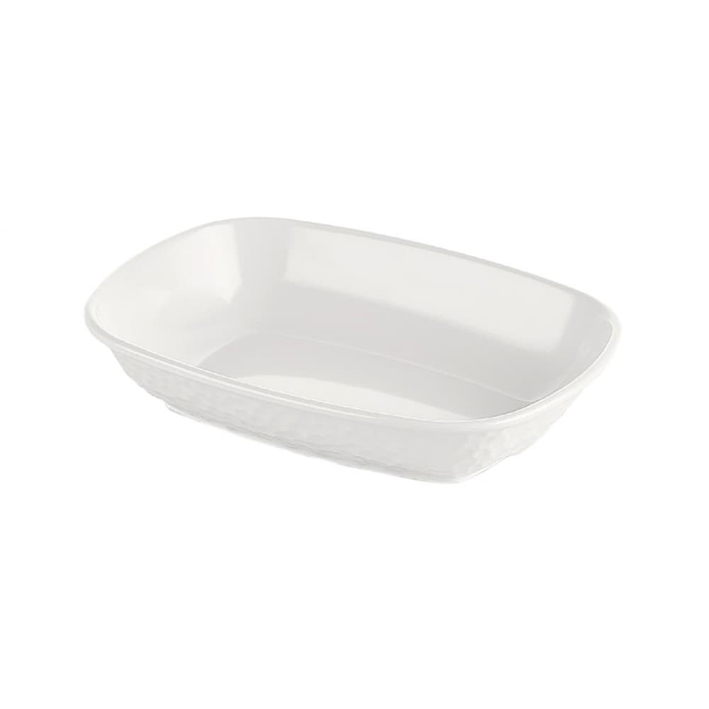 Plato rectangular color blanco crema Kulsan - Imagen 1