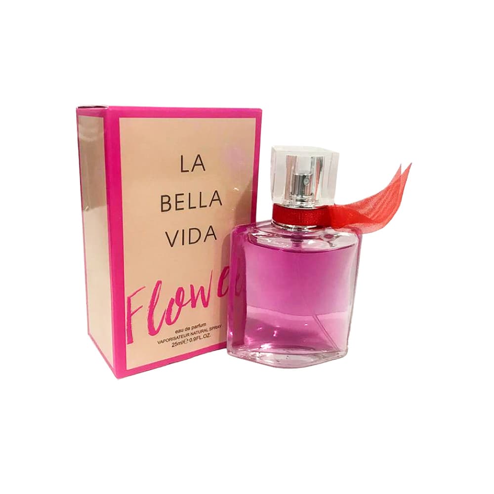 Eau de parfum para mujer con spray La Bella Vida Flower (25 ml) - Imagen 1
